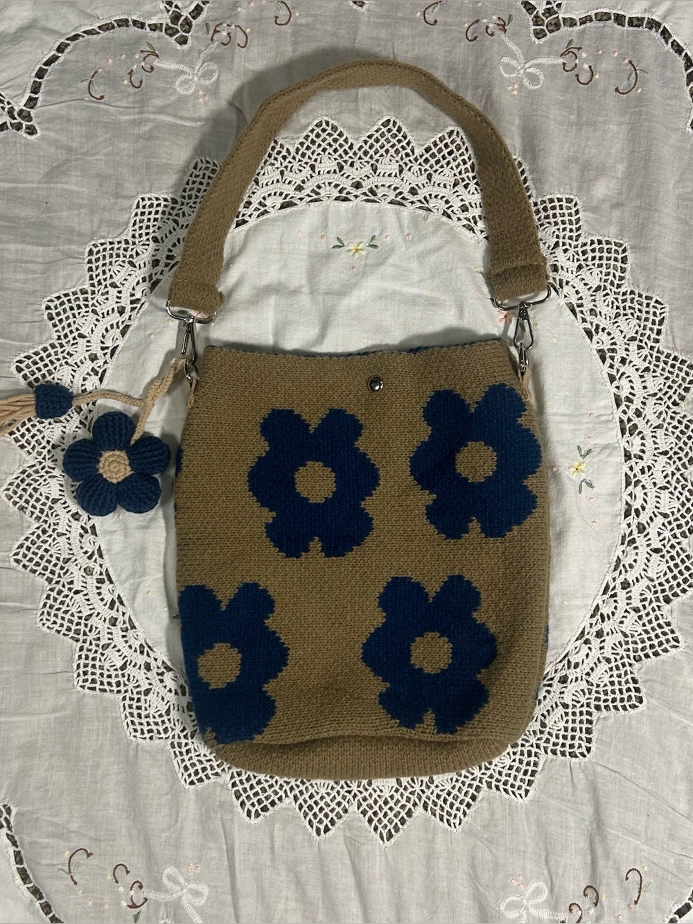NWOT Cloth Floral Purse